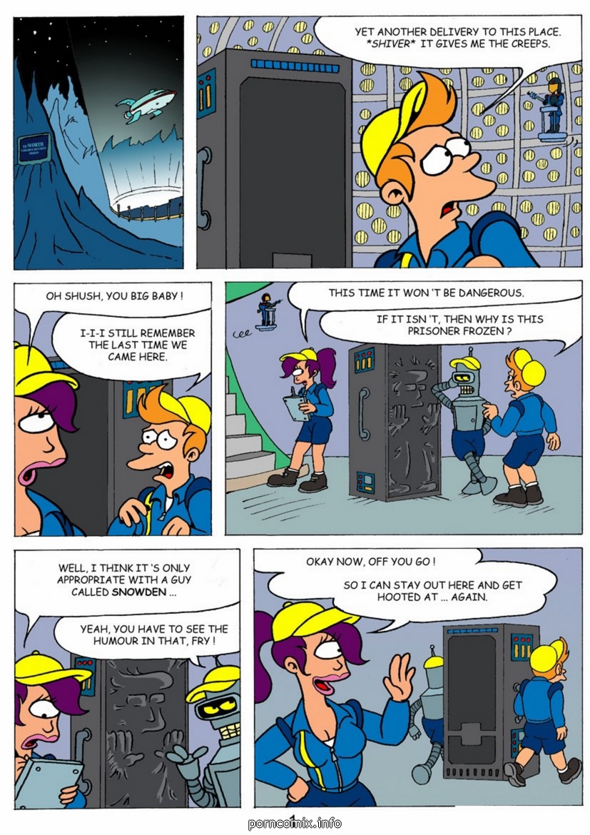 Futurama – Love and Marriage Adult Comics 009