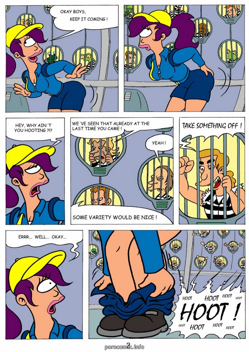 Futurama – Love and Marriage Adult Comics 010