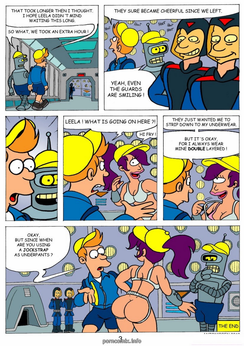Futurama – Love and Marriage Adult Comics 011