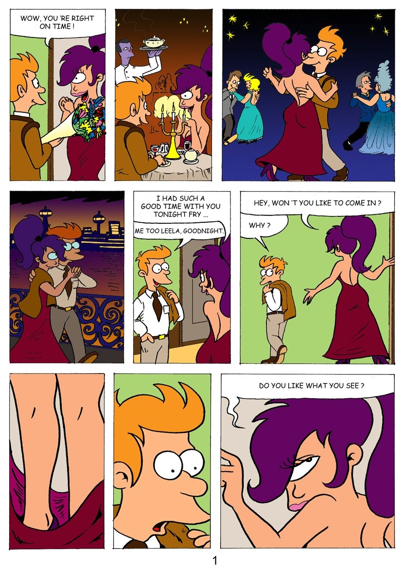 Futurama – Love and Marriage Adult Comics 013