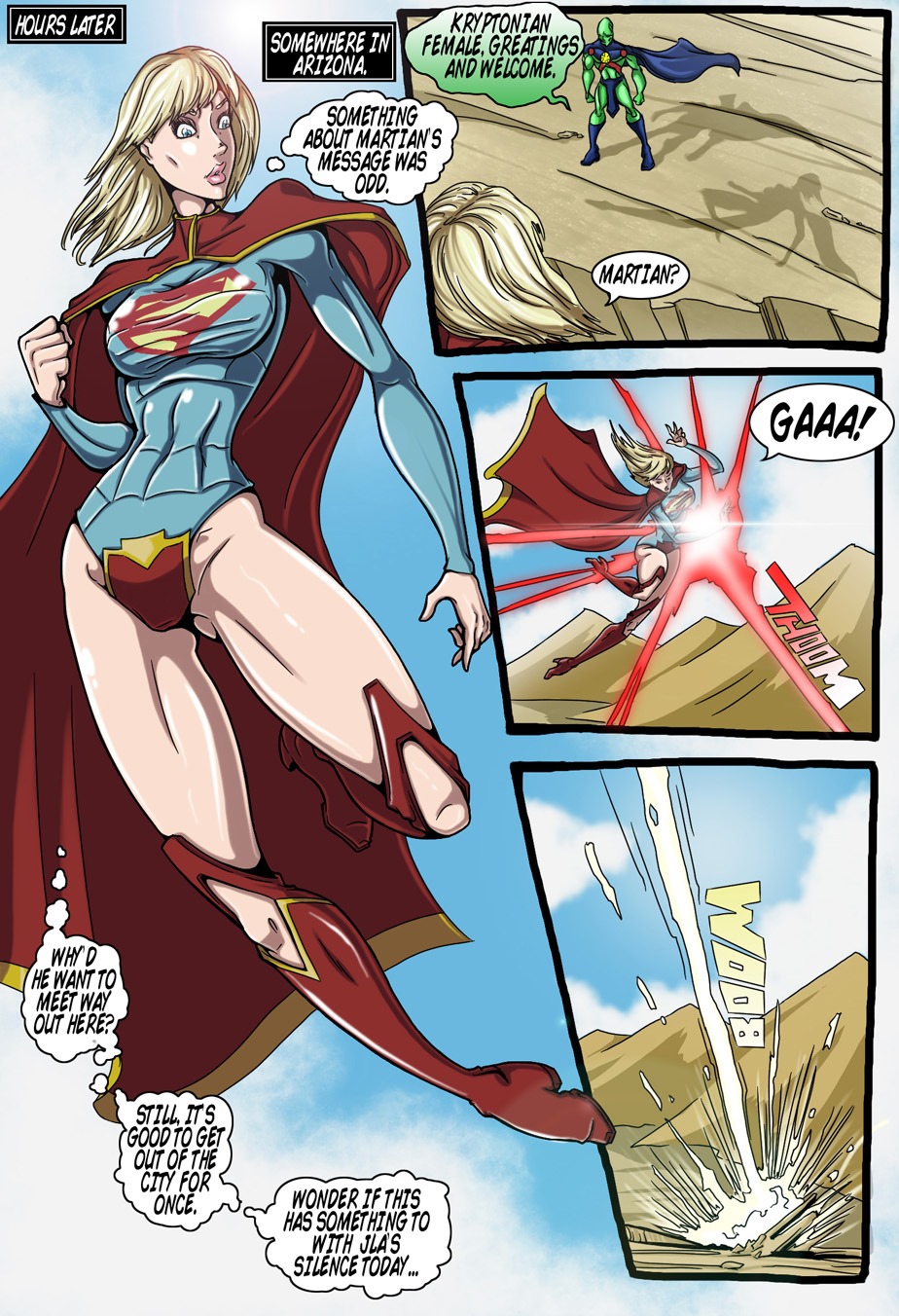Genex – True Injustice Supergirl Porncomics 019