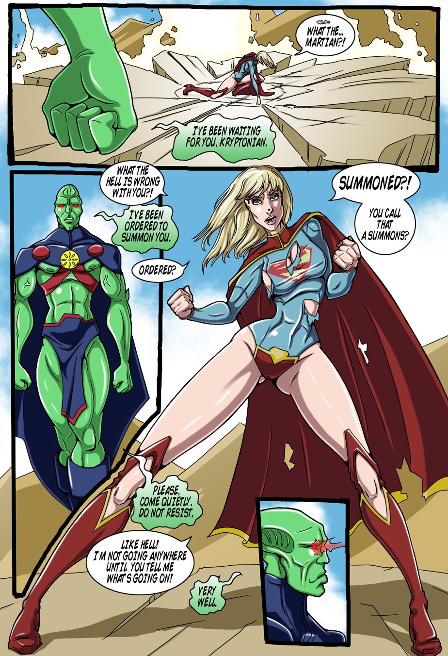 Genex – True Injustice Supergirl Porncomics 020