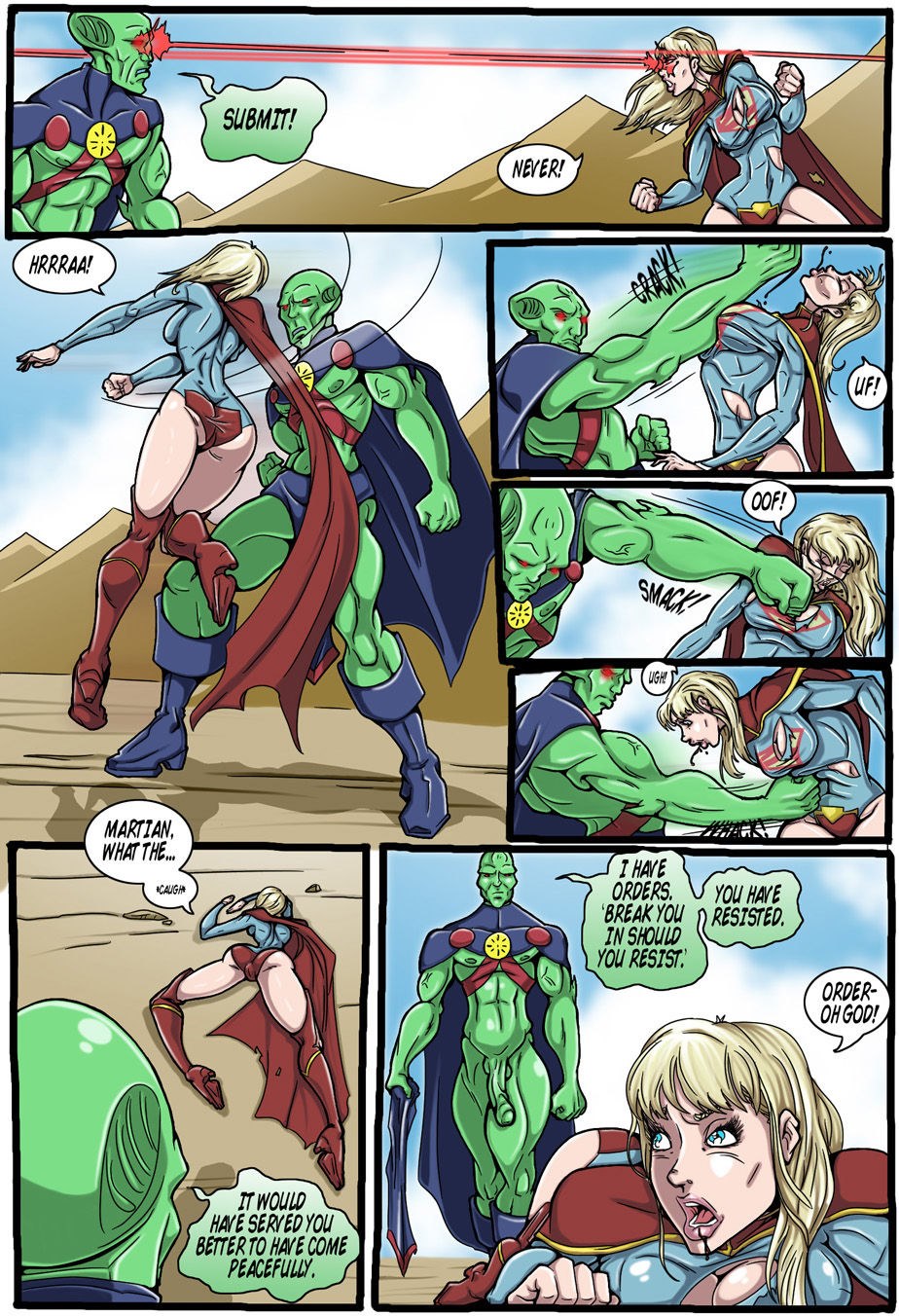 Genex – True Injustice Supergirl Porncomics 021