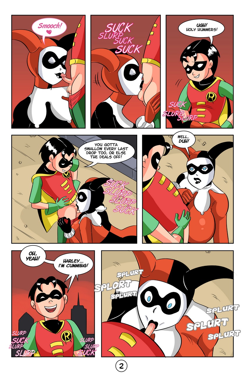 Glassfish – Robin’s Big Score Adult Comics 002