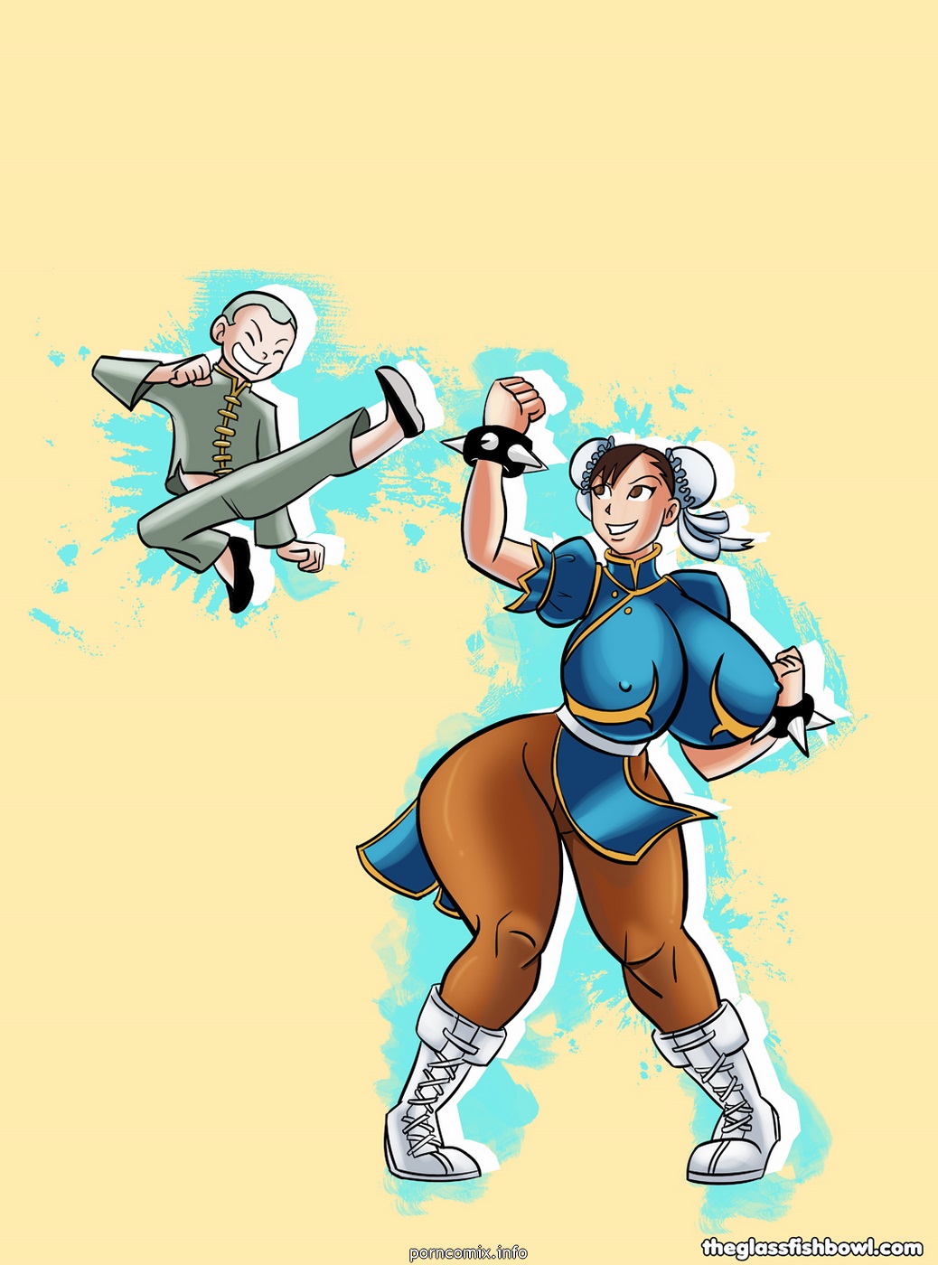 Glassfish- Chun-Li’s Private Lesson  Comics 008