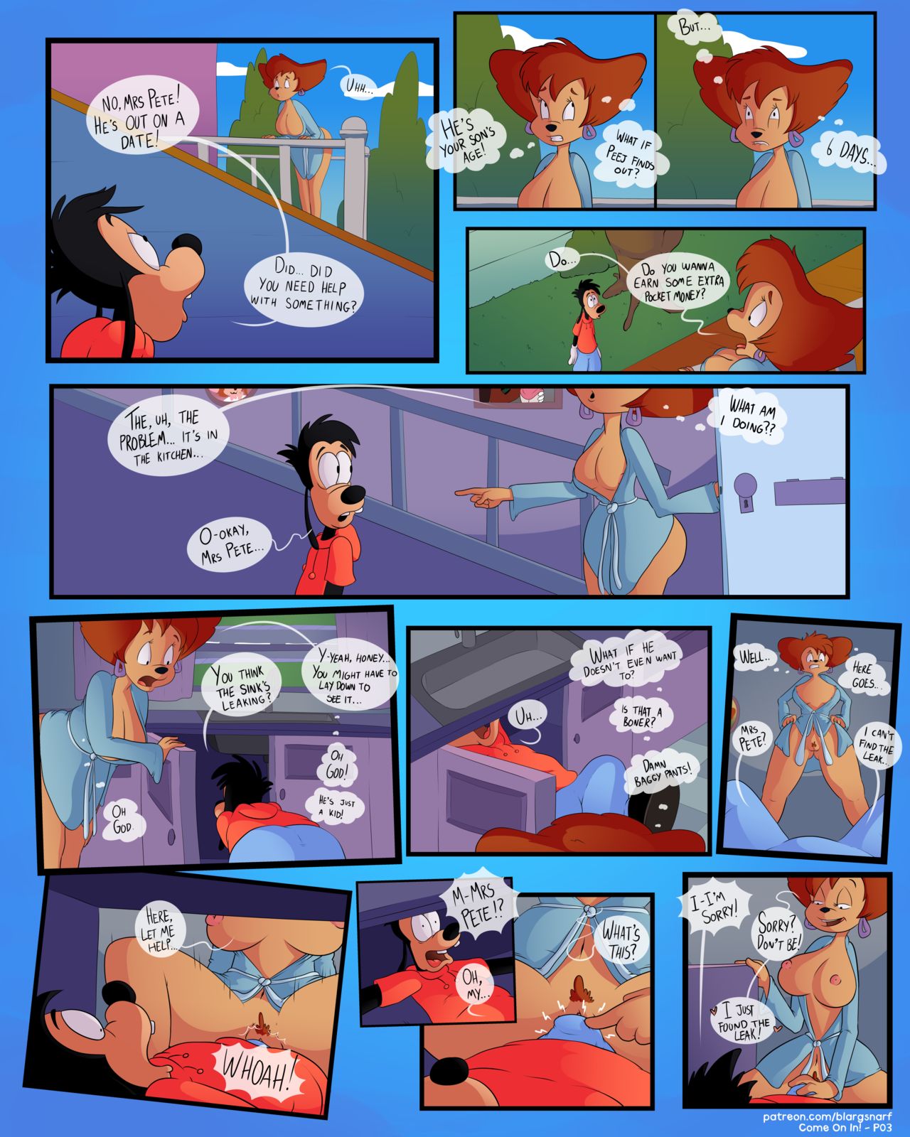 Goof Troop – Come On In!  Comics 004
