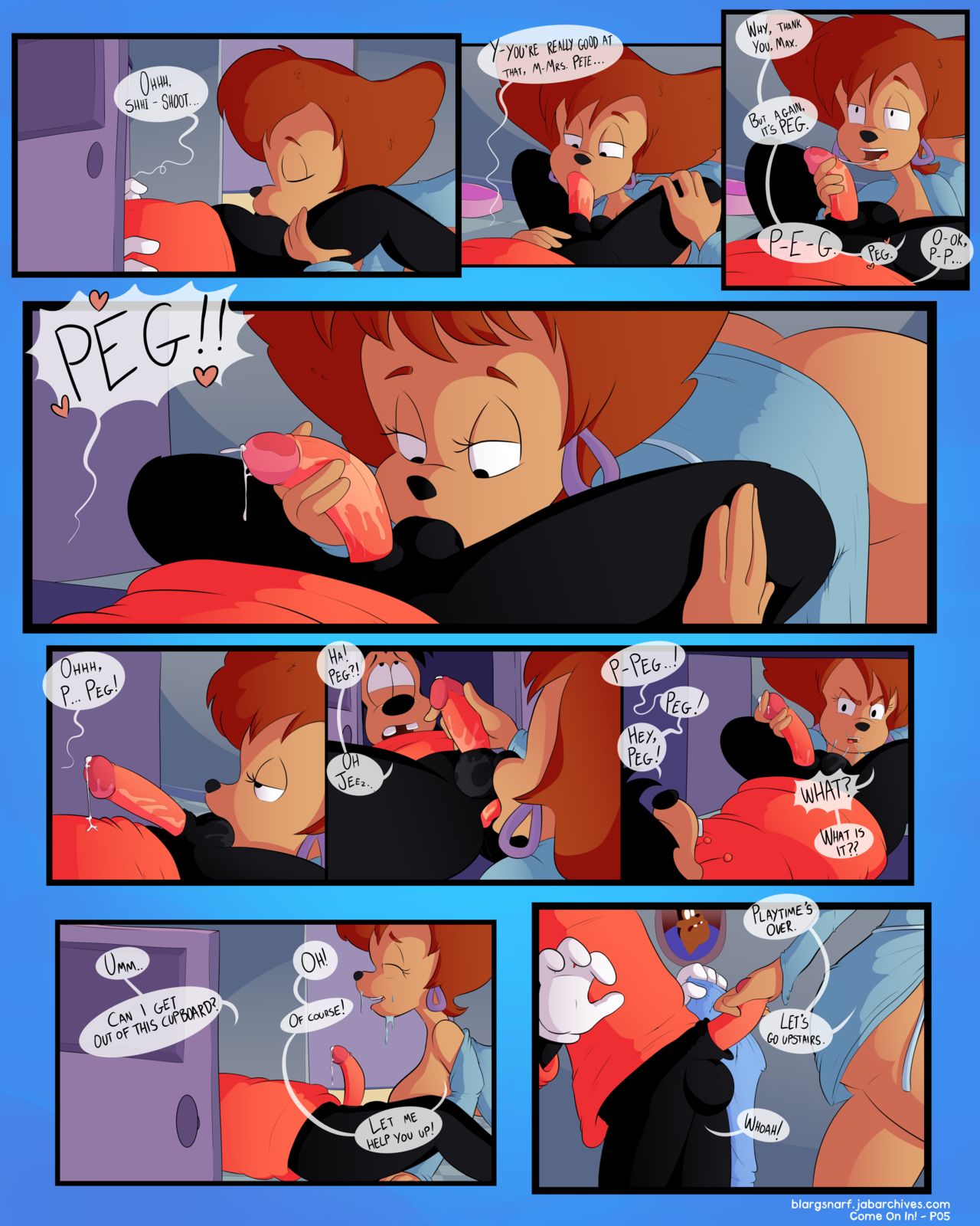 Goof Troop – Come On In!  Comics 006