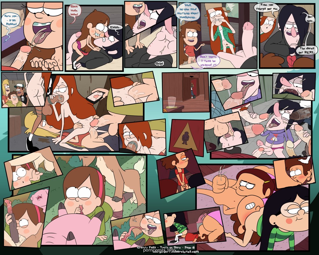 Gravity falls- Truth or dare Adult Comics 007