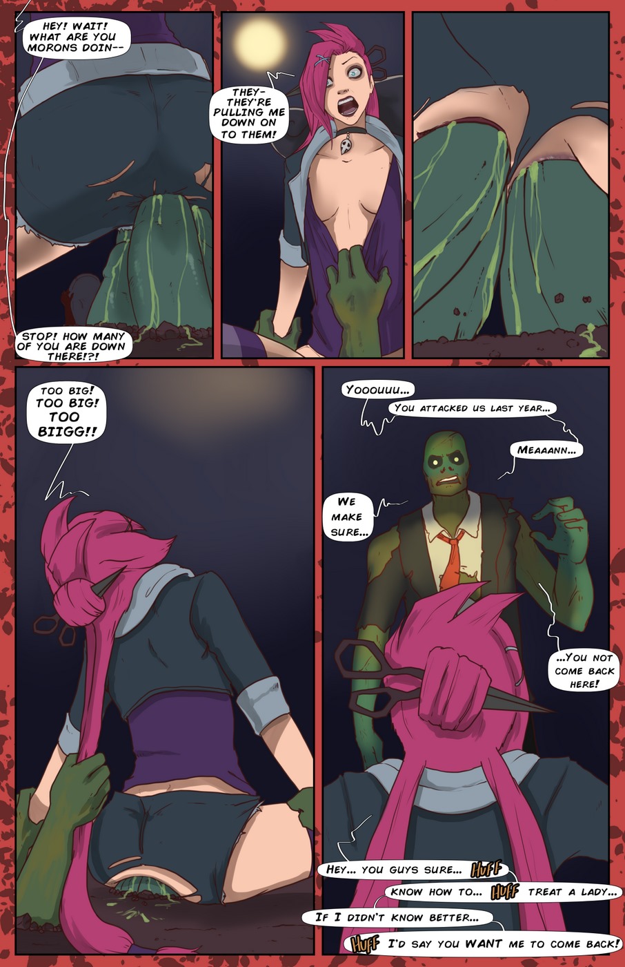 Halloween Night – Zaunderground Porncomics 002