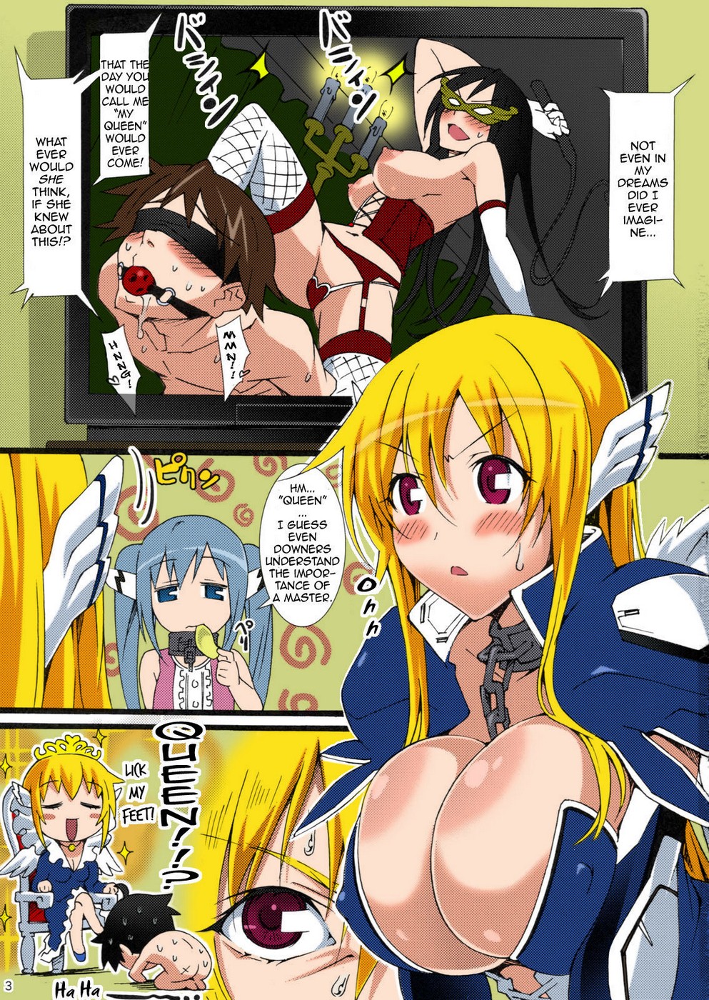 Hentai- What’s a ”sex slave?” [Suzutsuki Kurara] Hentai-Manga 002