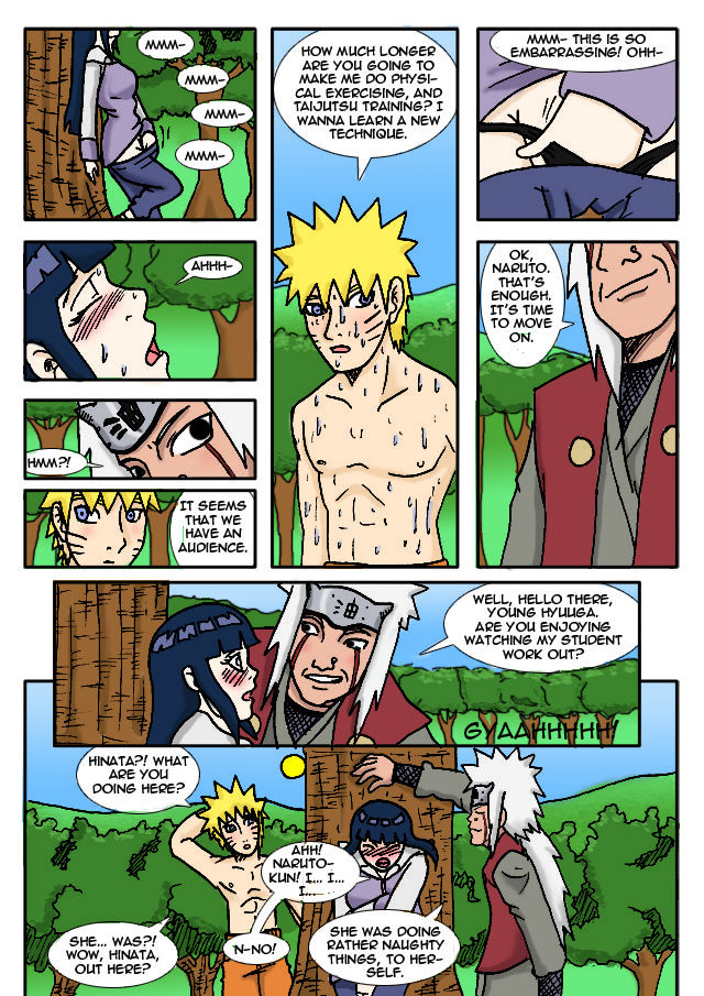 Hinata – Help him train(Naruto) Hentai Manga 002
