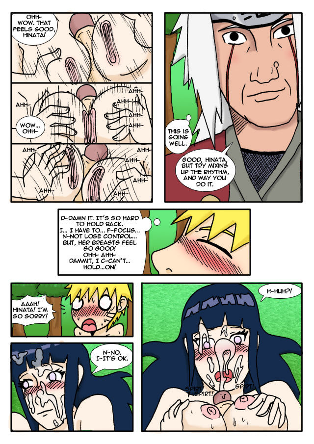Hinata – Help him train(Naruto) Hentai Manga 005