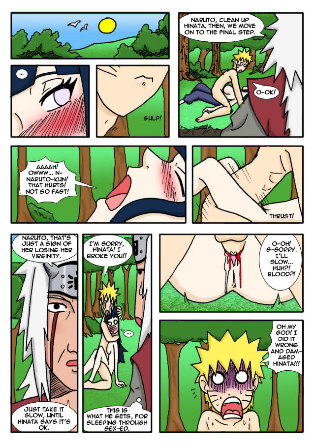 Hinata – Help him train(Naruto) Hentai Manga 006