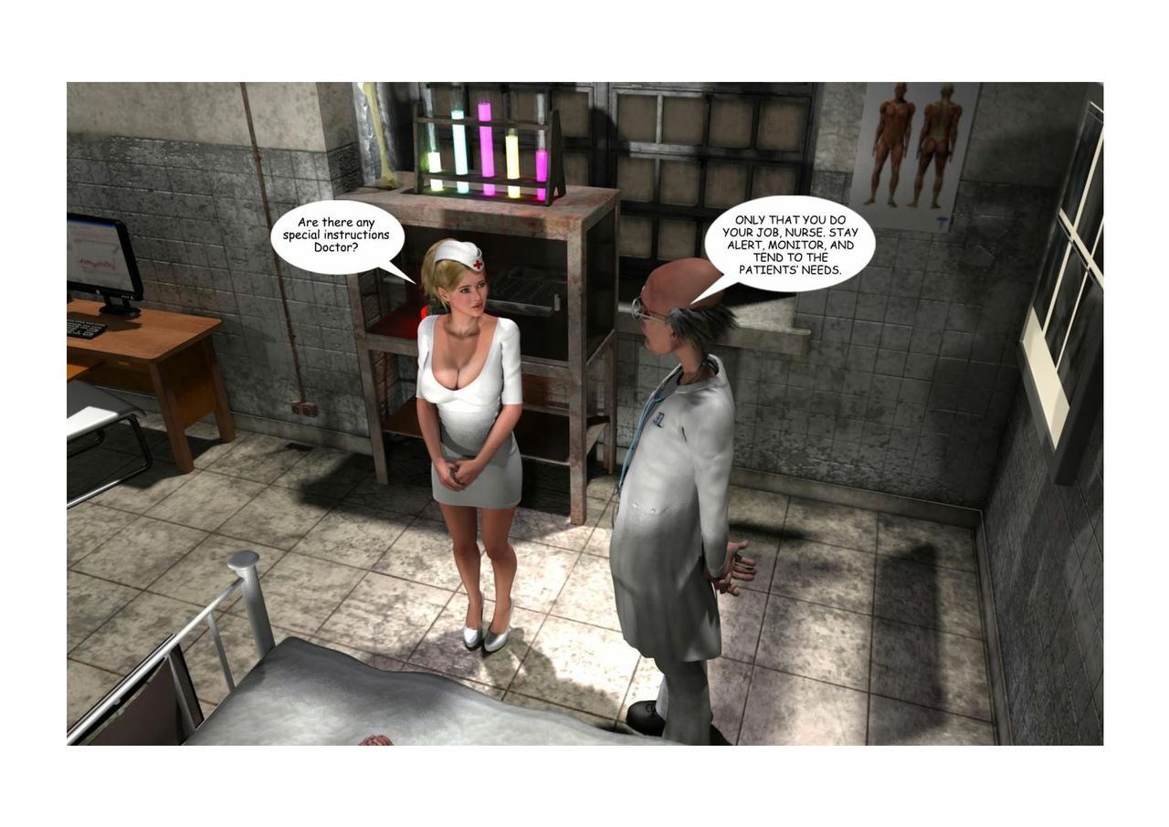 Holly’s Freaky Encounters- Night Shift Nurse 3D Porn Comics 003