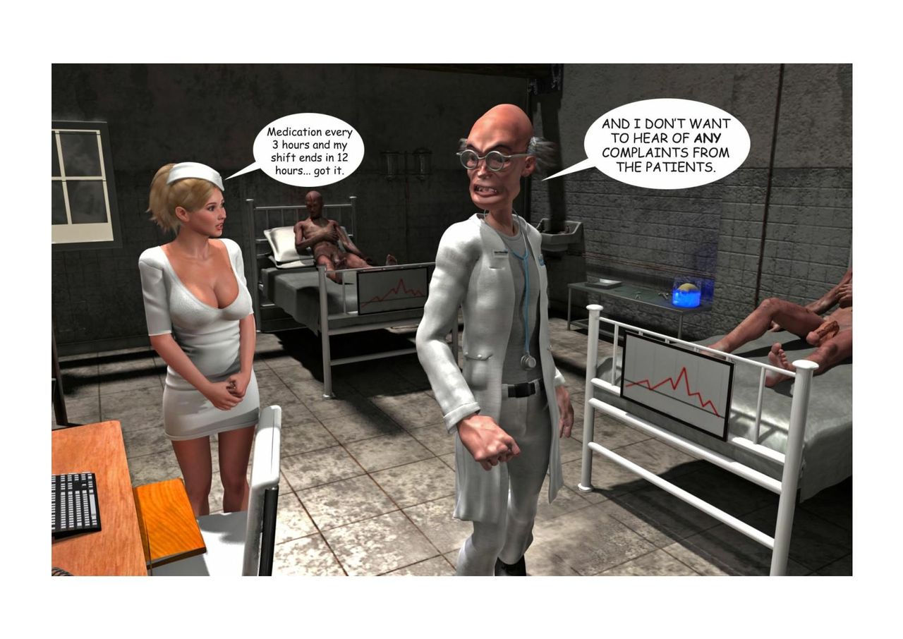 Holly’s Freaky Encounters- Night Shift Nurse 3D Porn Comics 013