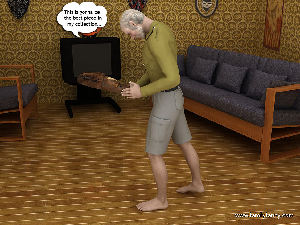 Hung granddaddy stretch girl’s little pink hole 3D Porn Comics 001