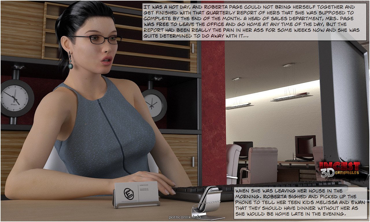  3D Chronicles – Sex Lessons From Mom 3D Porn Comics 001