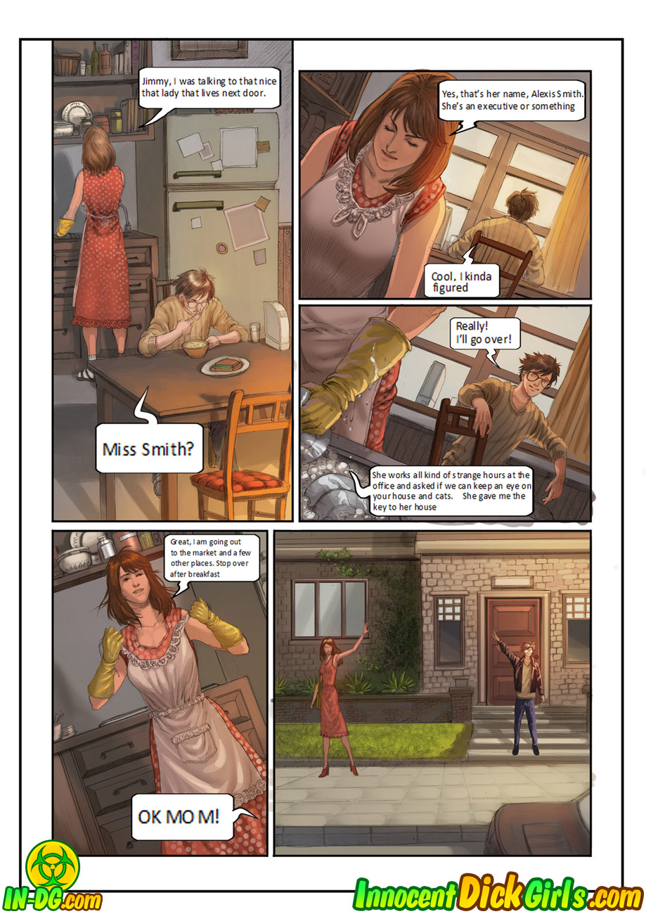 Innocent Dick girls – Jimmy Meets World Porncomics 003