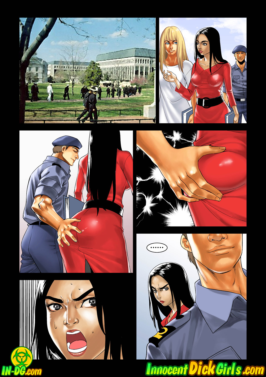 Innocent Dickgirls – Accused, Guilty Porncomics 002