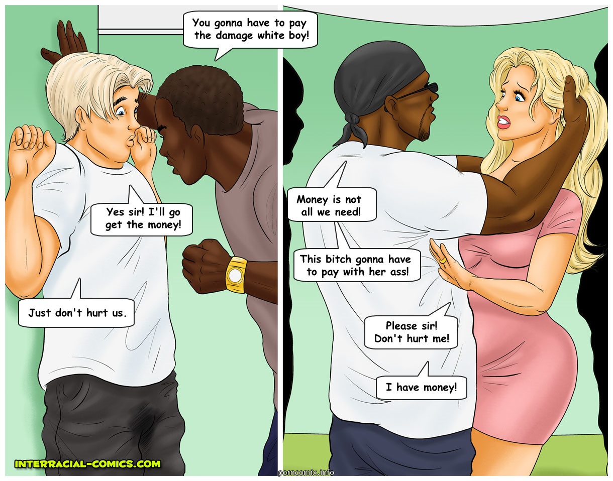 Interracial Comic – Paying the Damage Interracial Comics 006