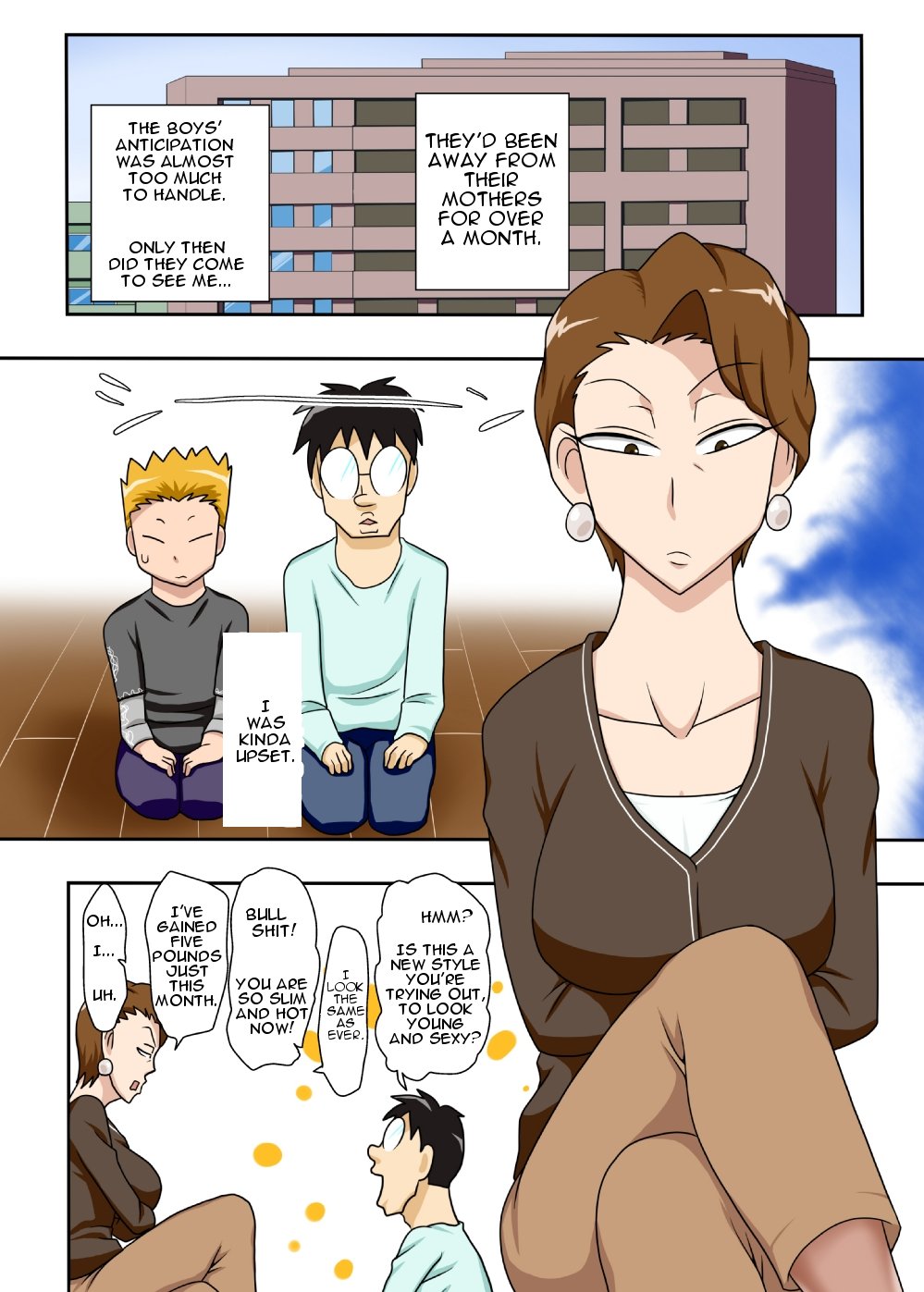 It’s Family Fun for Three- Freehand Tamashii Hentai-Manga 002