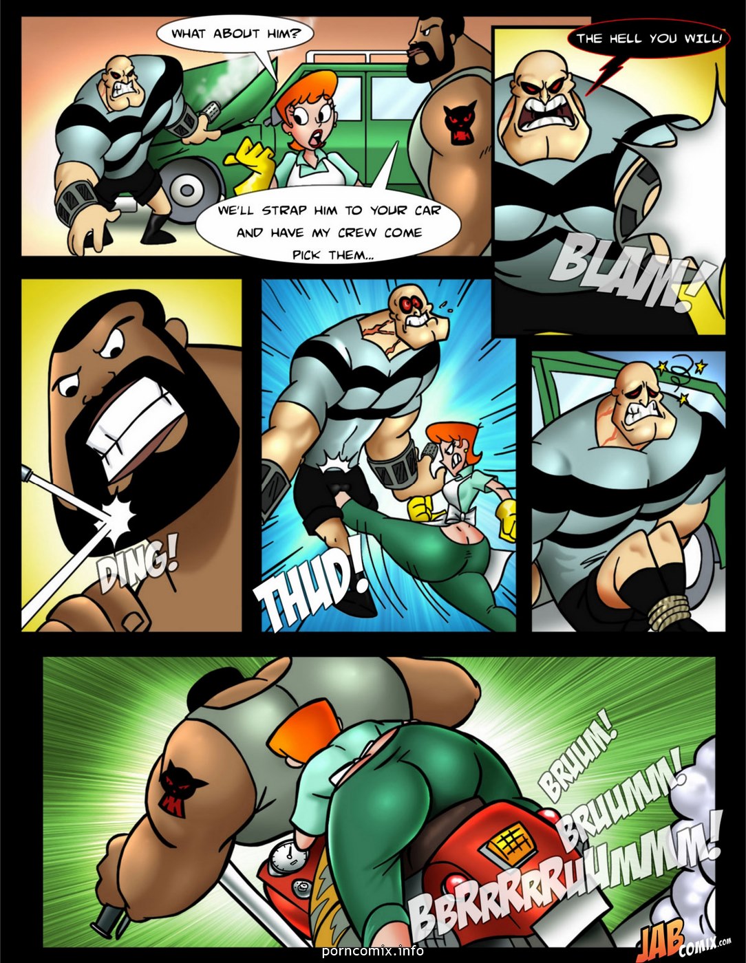 Jab Comix – Adventures of Action Fuckin’ Hank  (Jab Comix) 004