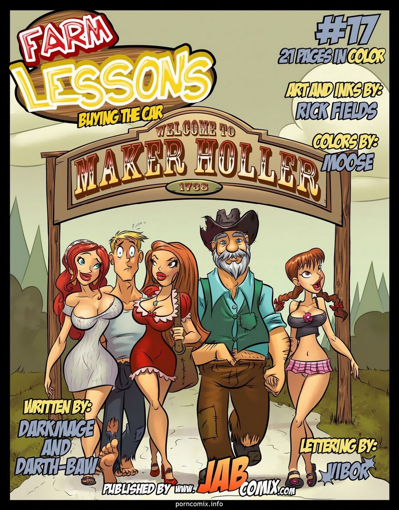 Jab Comix – Farm Lessons 17  (Jab Comix) 001