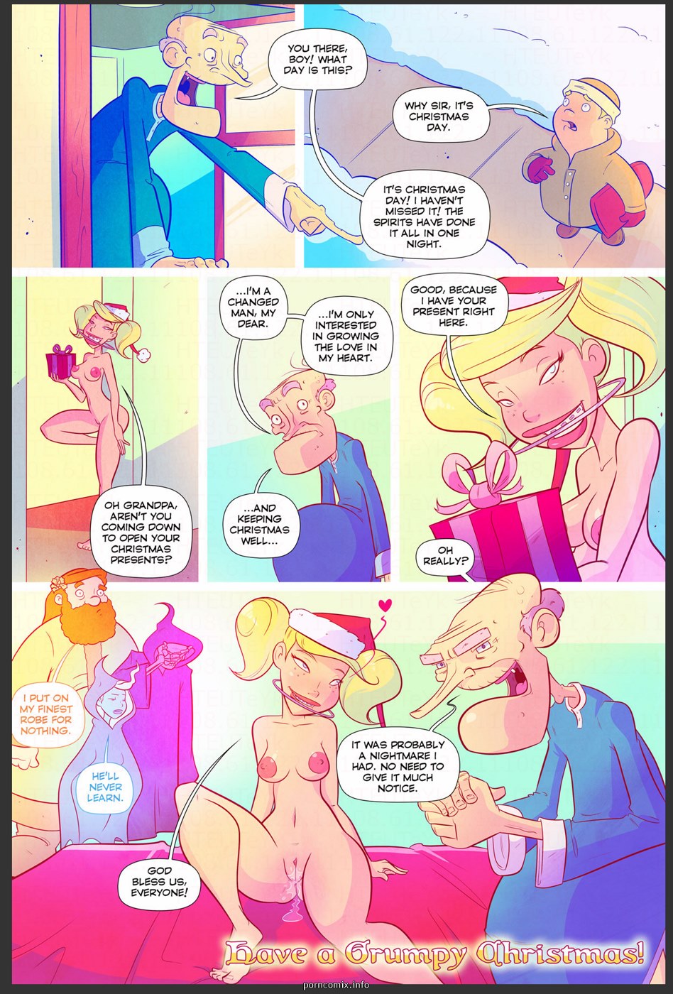 Jab Comix – Grumpy Old Man Jefferson- A Wrinkly Carol  (Jab Comix) 006