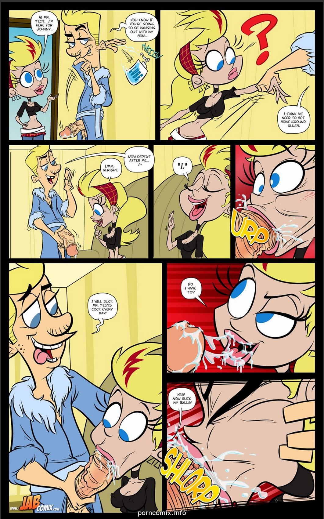 Jab Comix – Johnny testicles 2  (Jab Comix) 009