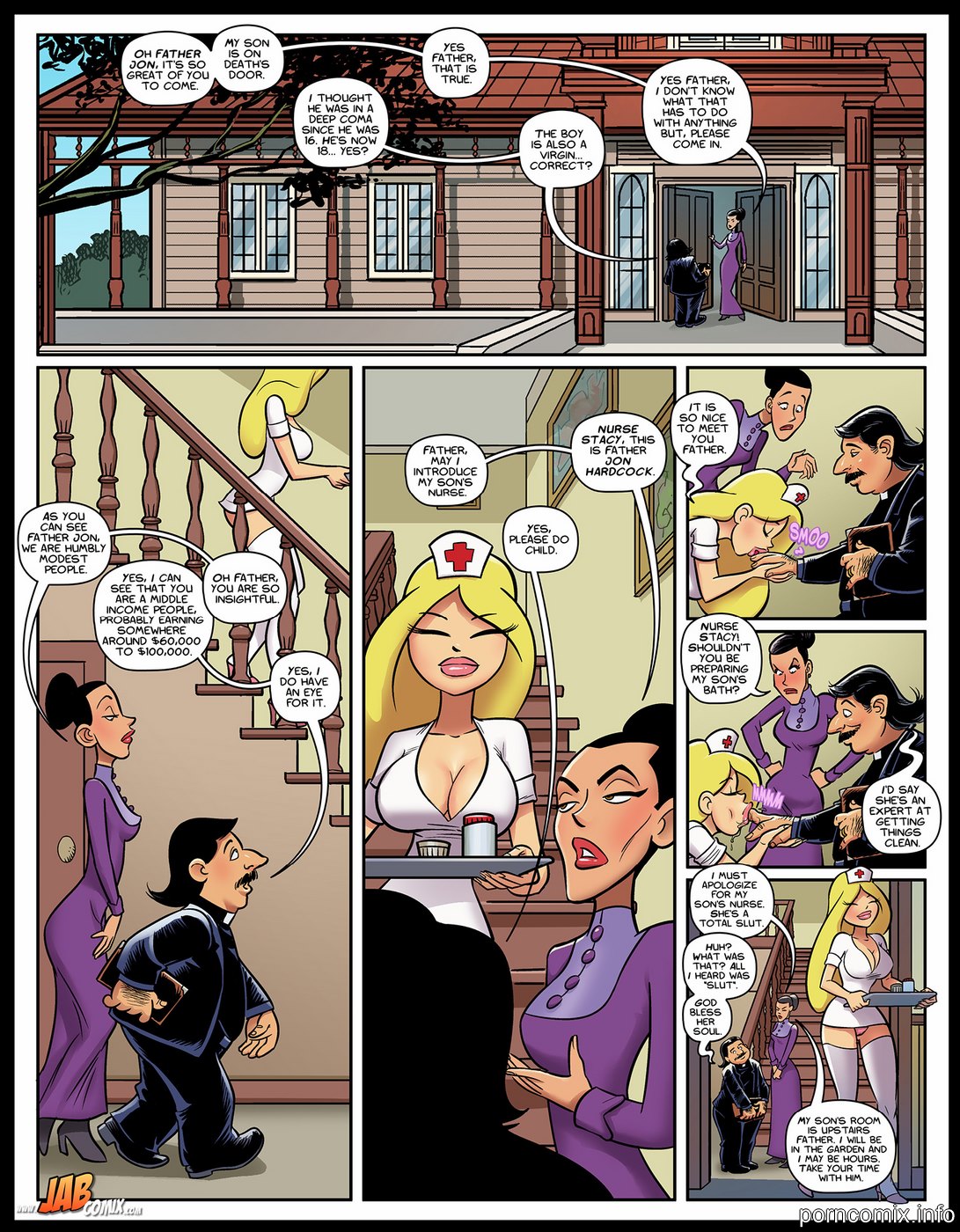 Jab Comix – Nurse Stacy 2  (Jab Comix) 002