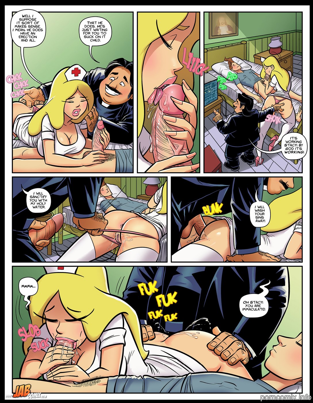 Jab Comix – Nurse Stacy 2  (Jab Comix) 006