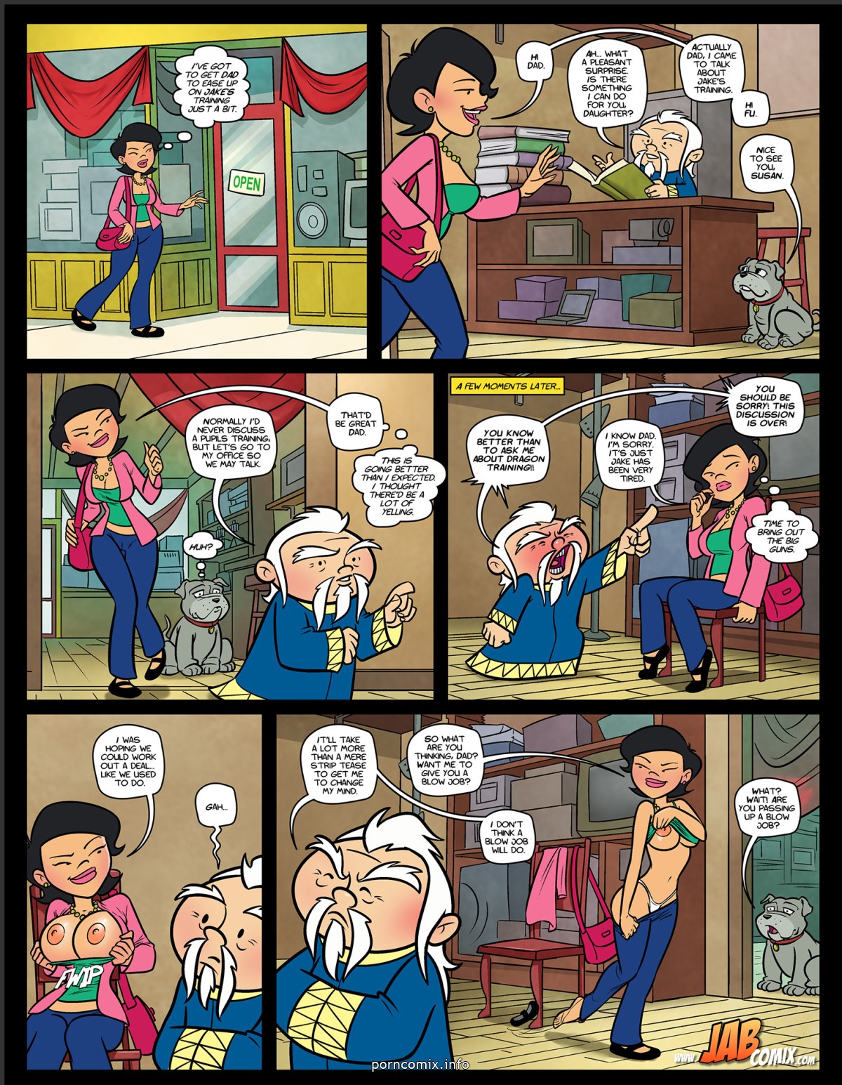 JabComix – Americunt Dragon 5 Jab Comix 002