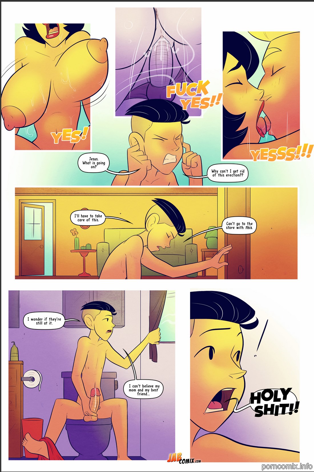 JabComix – My Mom Radio Star Jab Comix 008