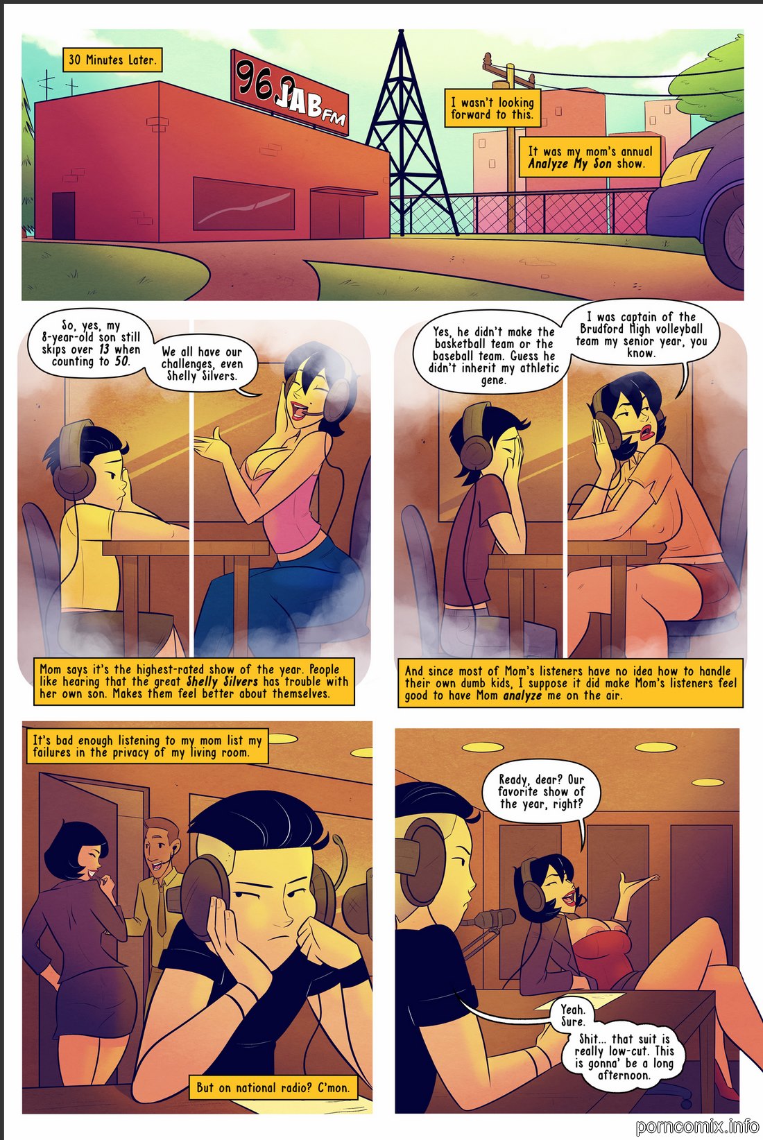 JabComix – My Mom Radio Star Jab Comix 012