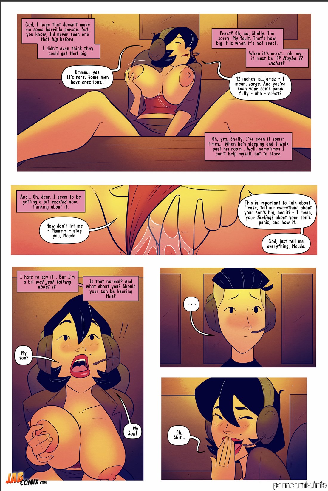 JabComix – My Mom Radio Star Jab Comix 016