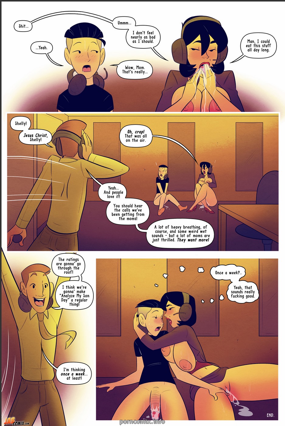 JabComix – My Mom Radio Star Jab Comix 022