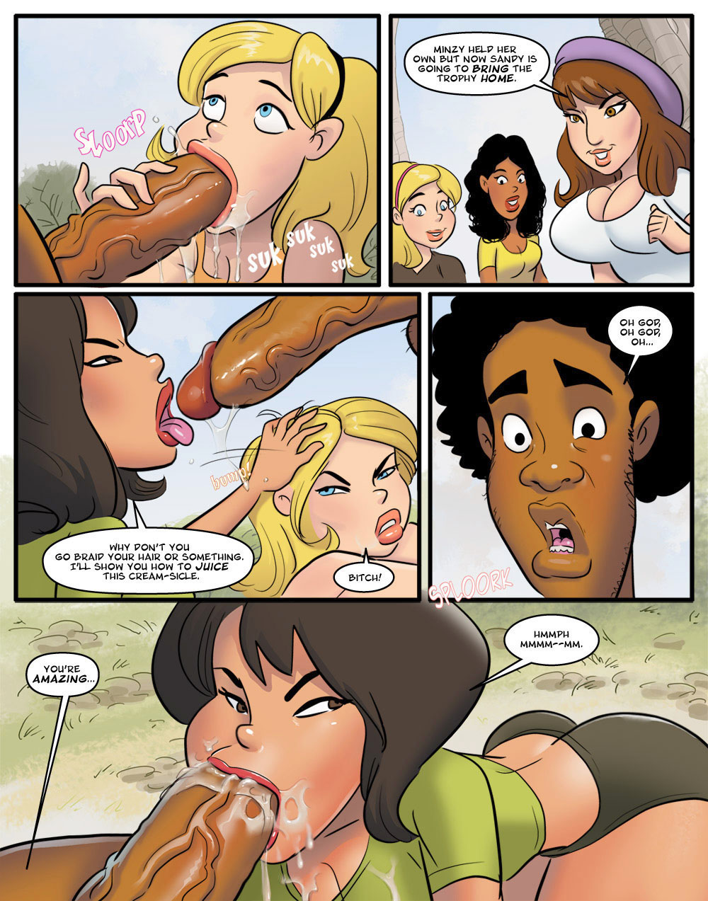 John Persons – Black Cock Institute 2 Interracial Comics 004