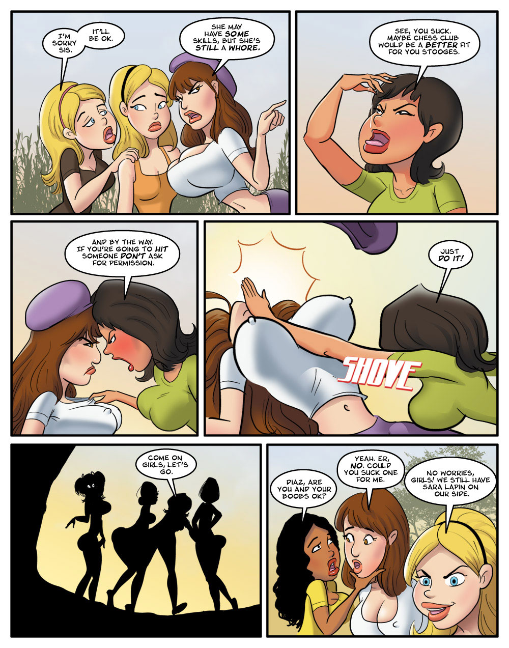 John Persons – Black Cock Institute 2 Interracial Comics 005