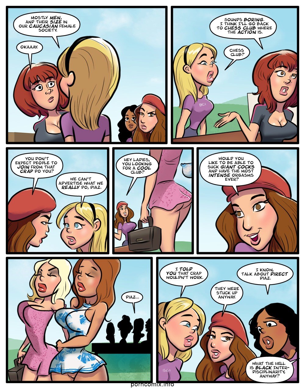 John Persons – Black Cock Institute 2 Interracial Comics 010