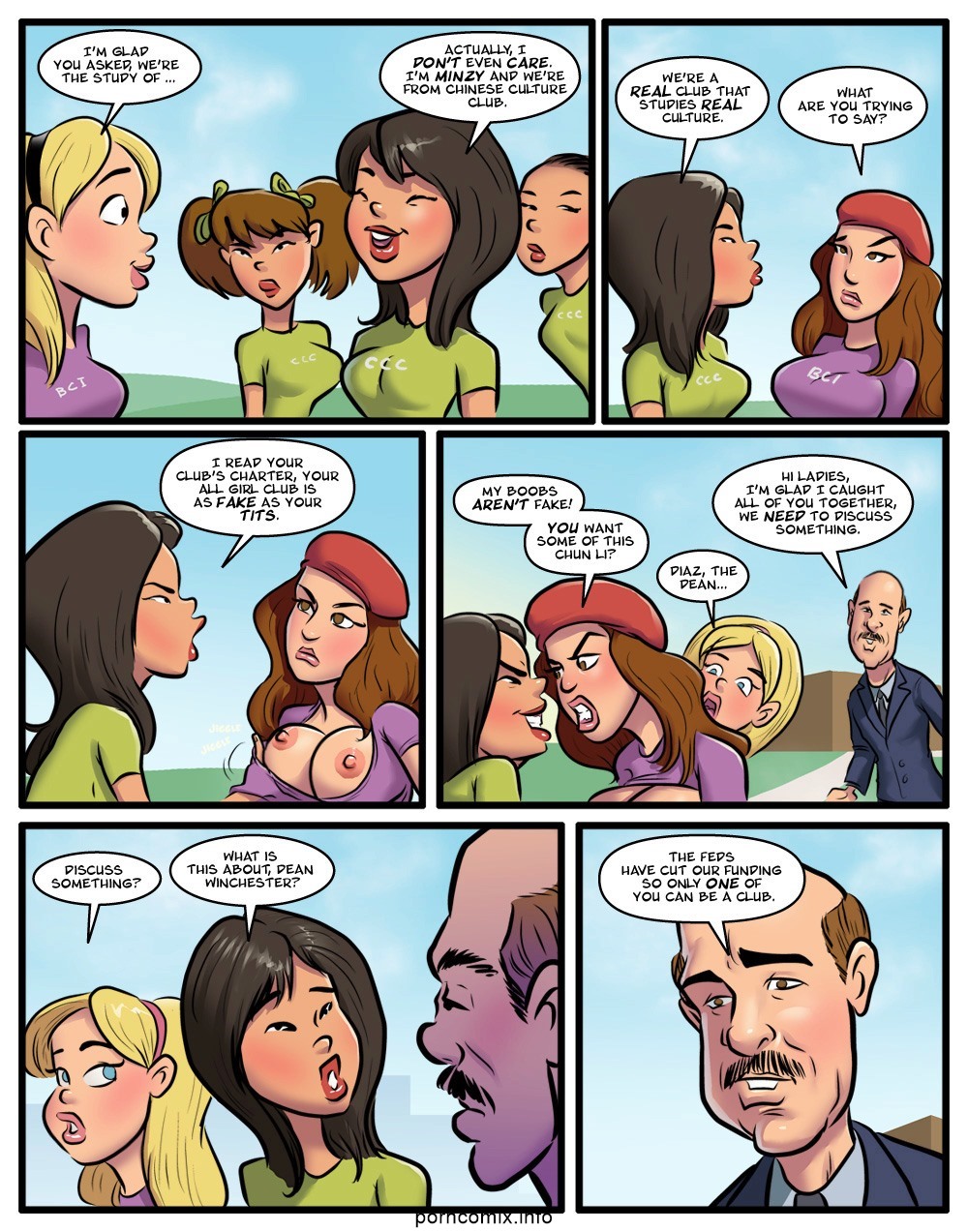 John Persons – Black Cock Institute 2 Interracial Comics 011