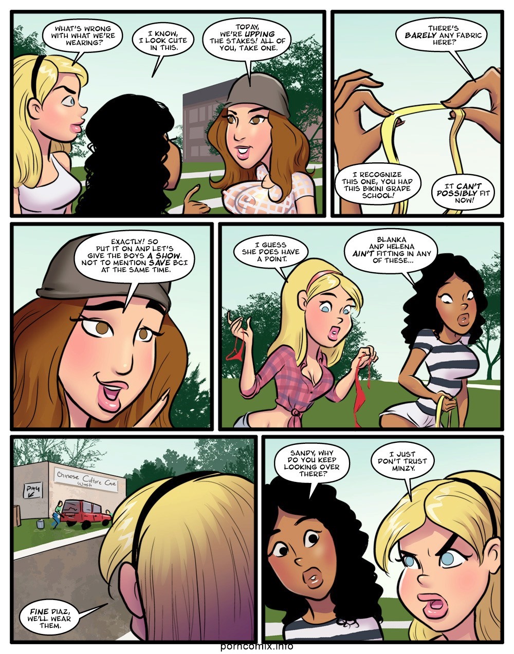 John Persons – Black Cock Institute 2 Interracial Comics 019