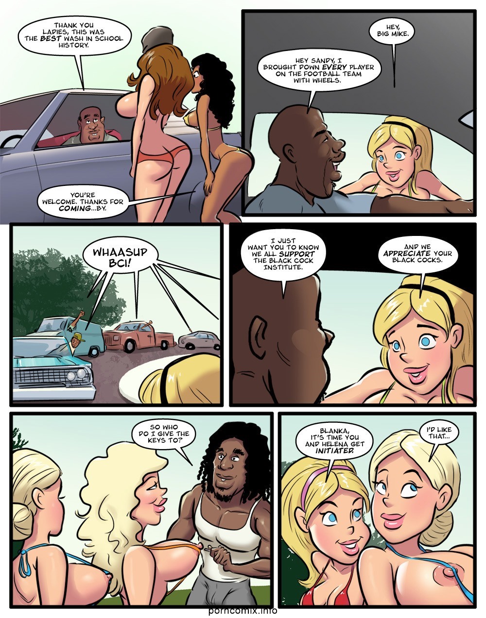 John Persons – Black Cock Institute 2 Interracial Comics 021