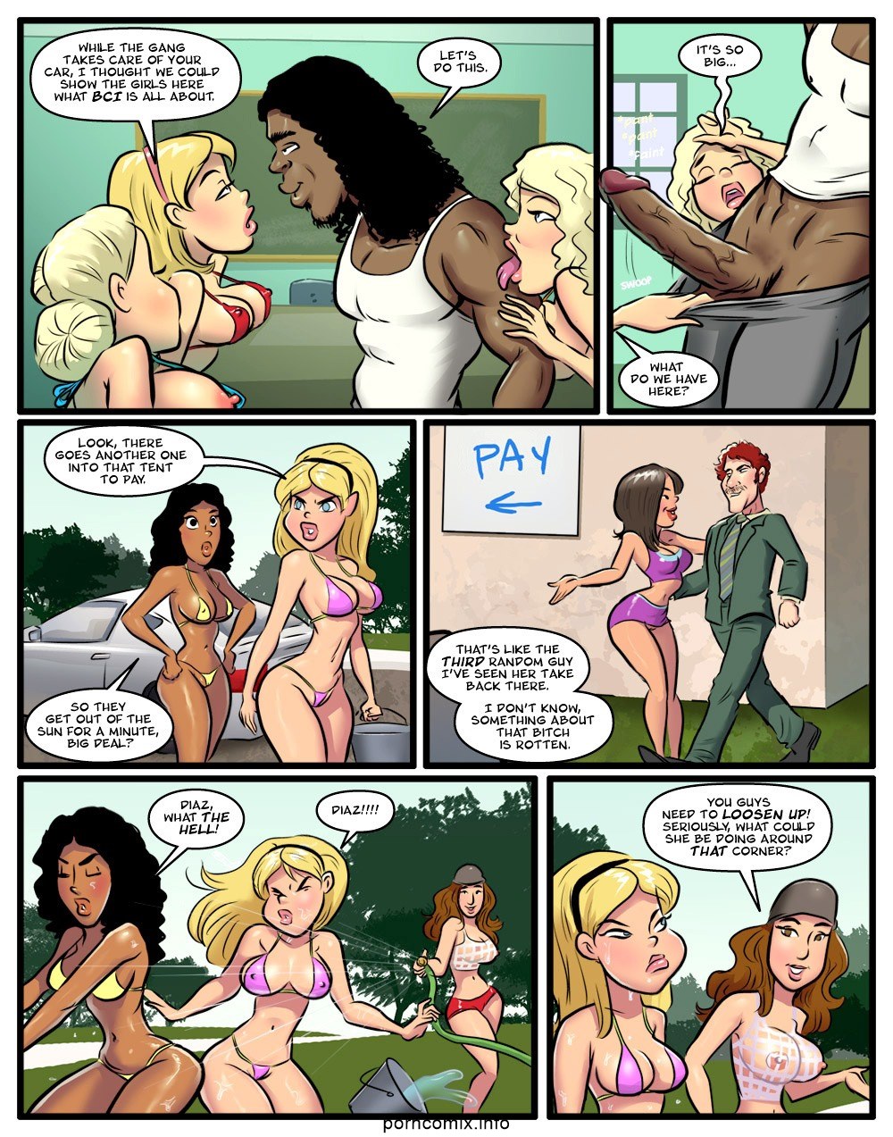 John Persons – Black Cock Institute 2 Interracial Comics 022
