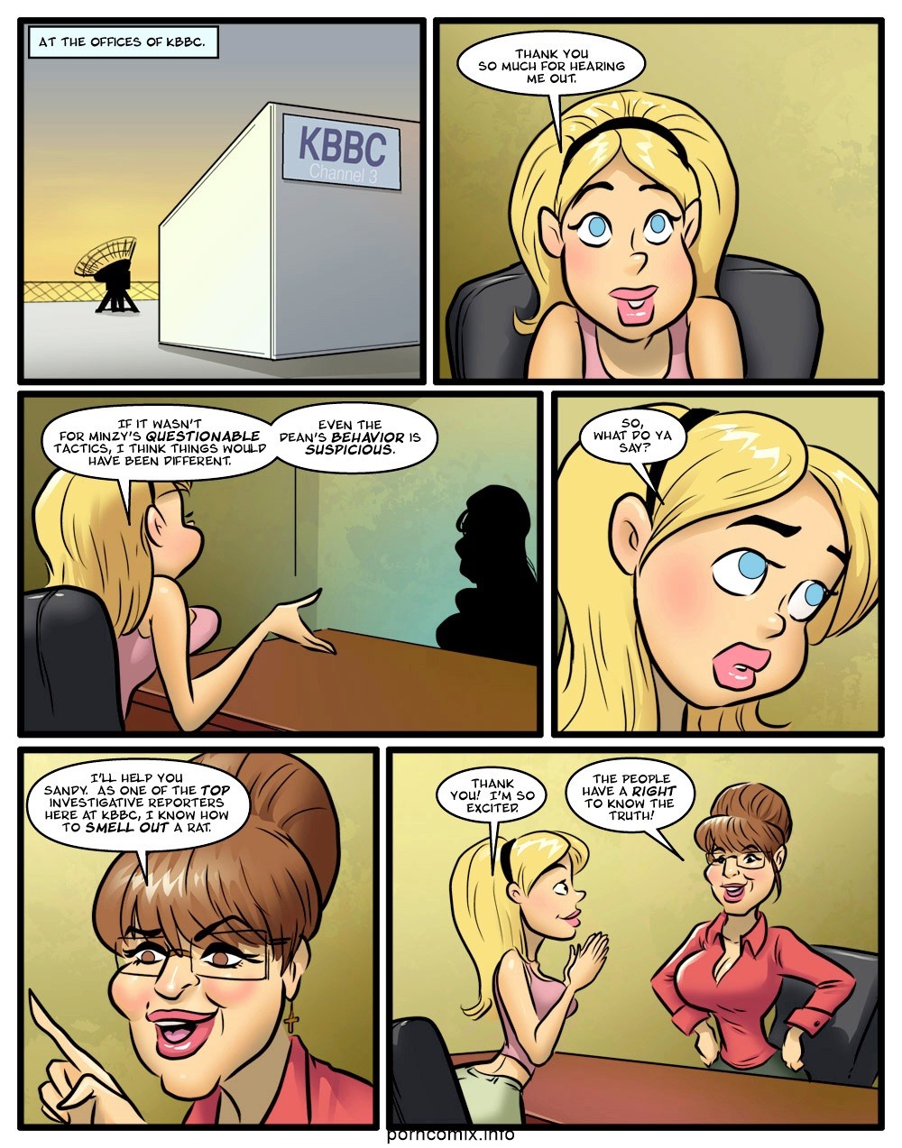 John Persons – Black Cock Institute 2 Interracial Comics 029