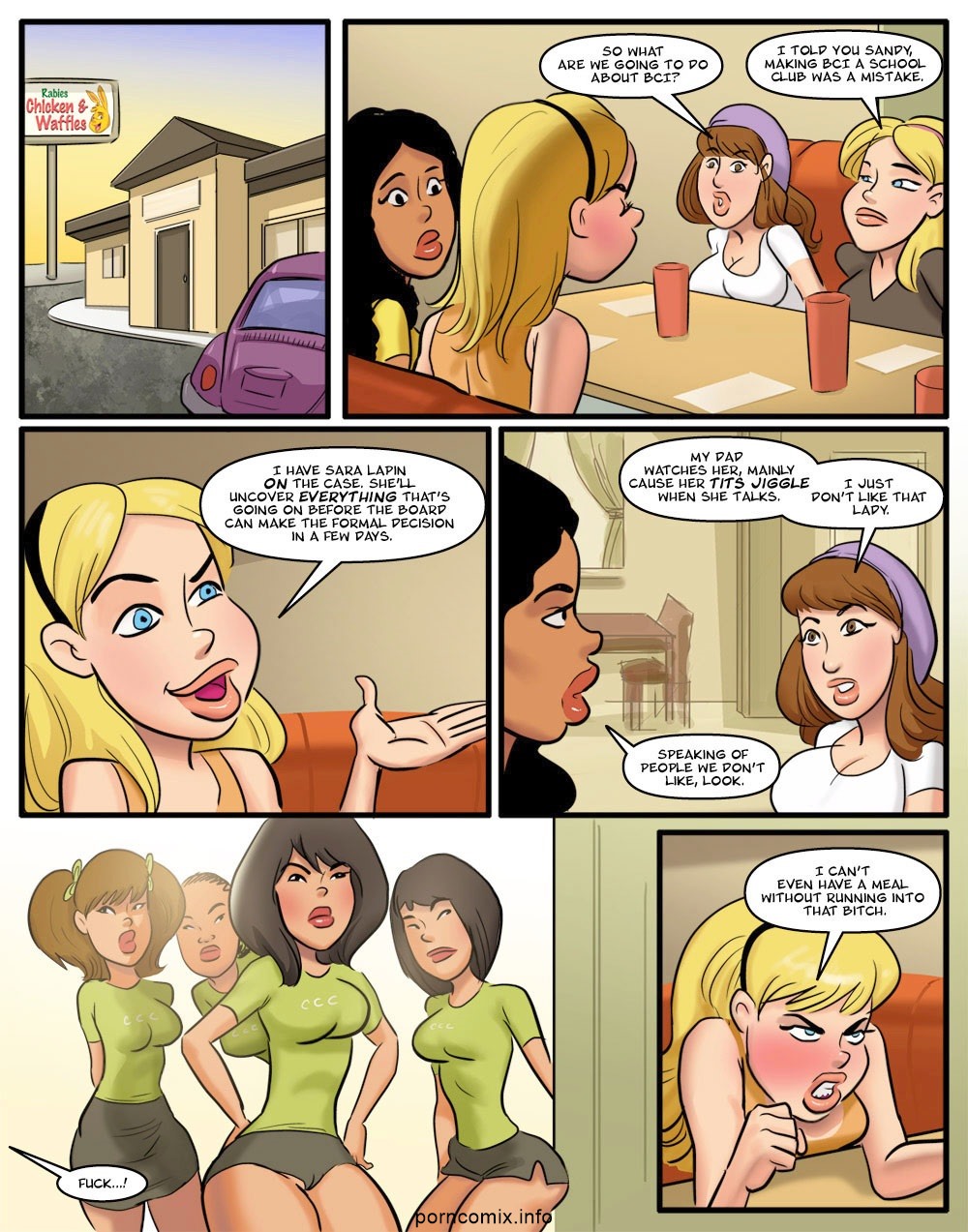 John Persons – Black Cock Institute 2 Interracial Comics 040