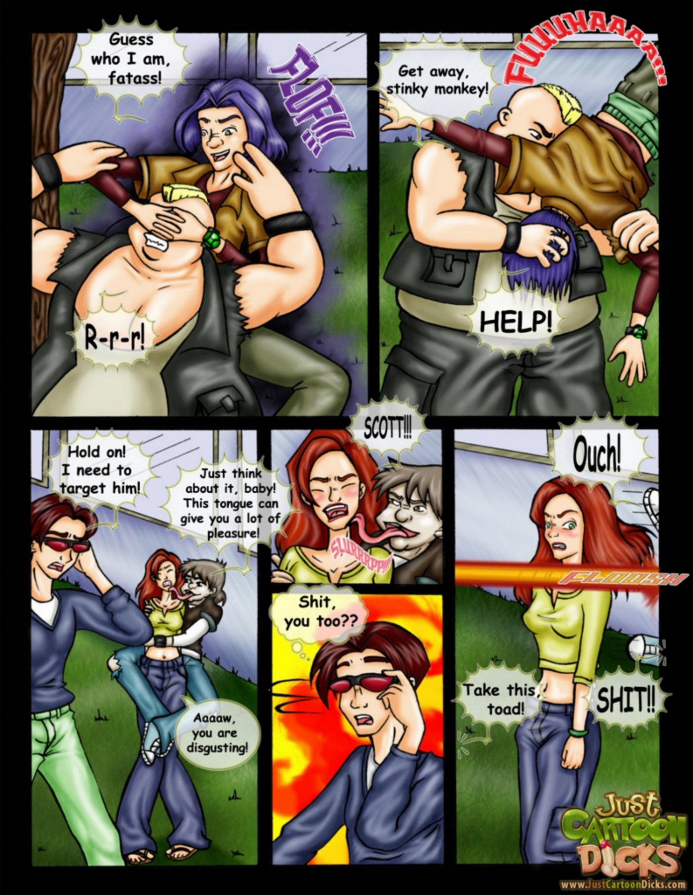 JustCartoonDicks – X-men  (Adult Comics) 002