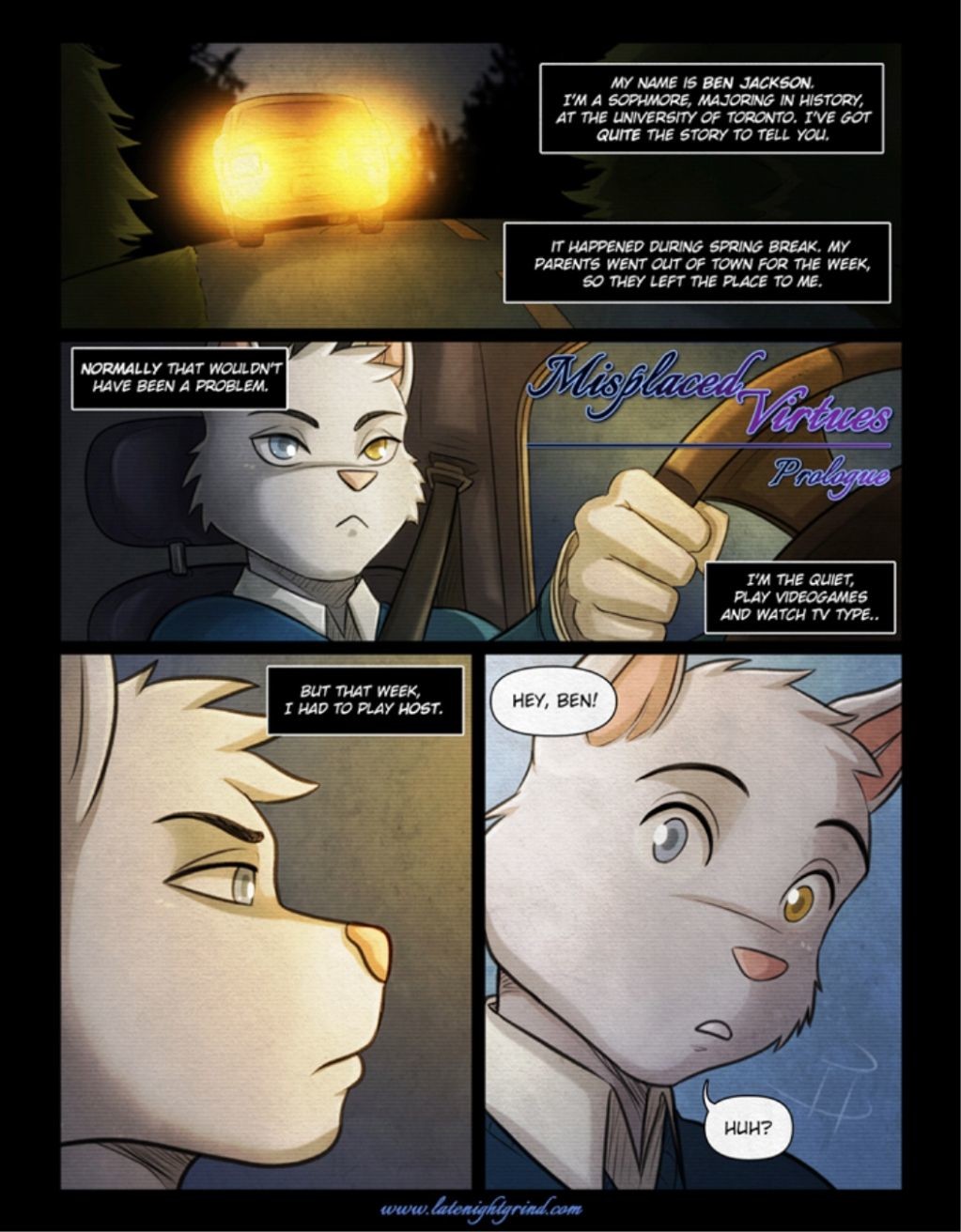 Kadath – Misplaced Virtues Furry Comics 002