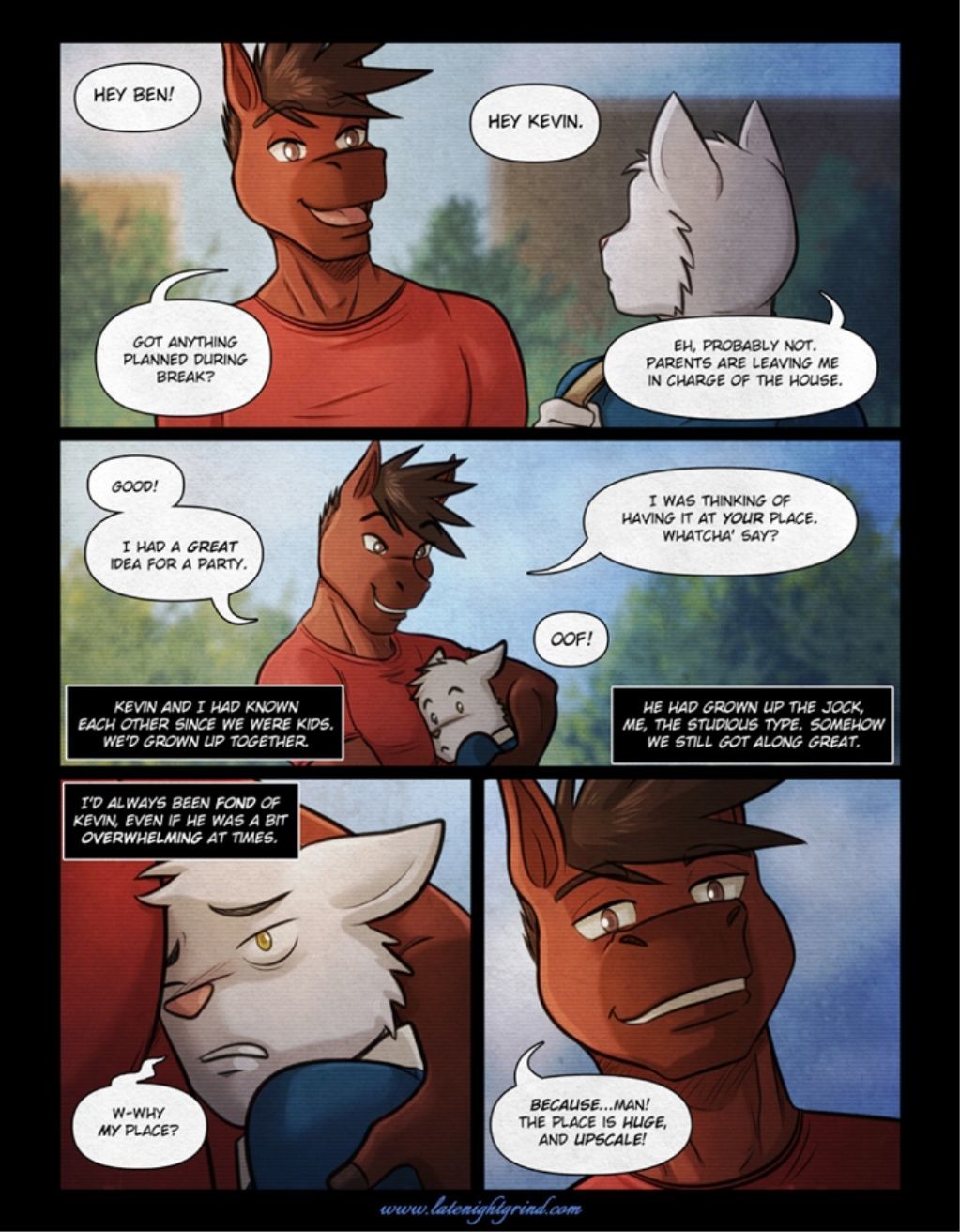 Kadath – Misplaced Virtues Furry Comics 003
