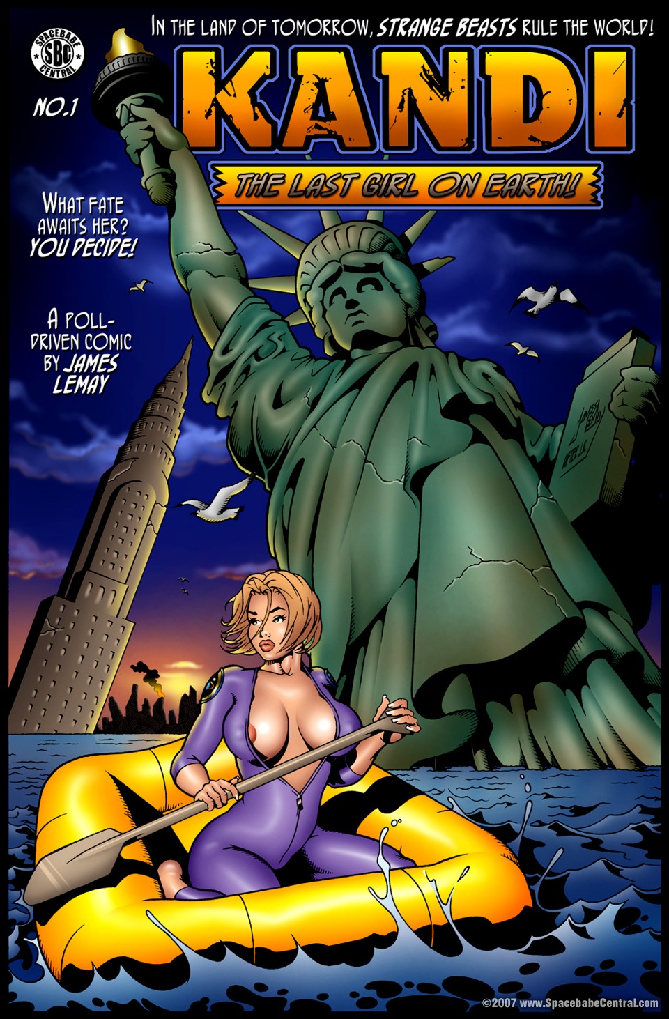Kandi – Last Girl on Earth- James Lemay  (Porncomics) 001