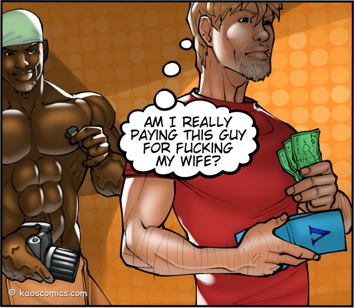 Kaos – Wife And The Black Gardeners 2 Interracial Comics 132